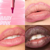 Huda Beauty Lip Contour Lip Stain For 12-Hour Wear