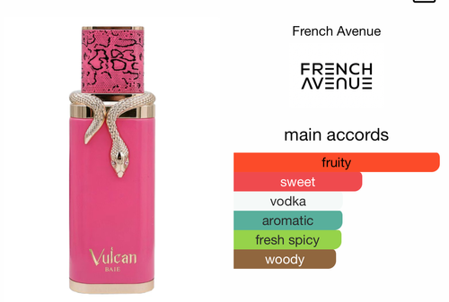 Vulcan Baie by French Avenue Unisex Perfume French Avenue
