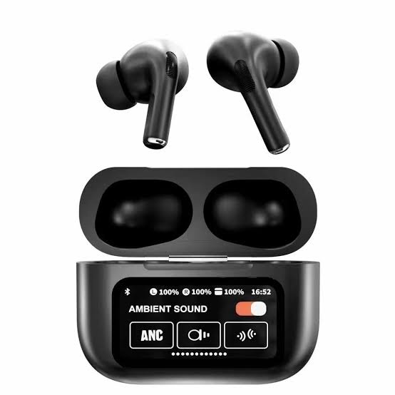 A9 Pro ANC/ENC Wireless Earbuds with Smart Display Cosmia.pk