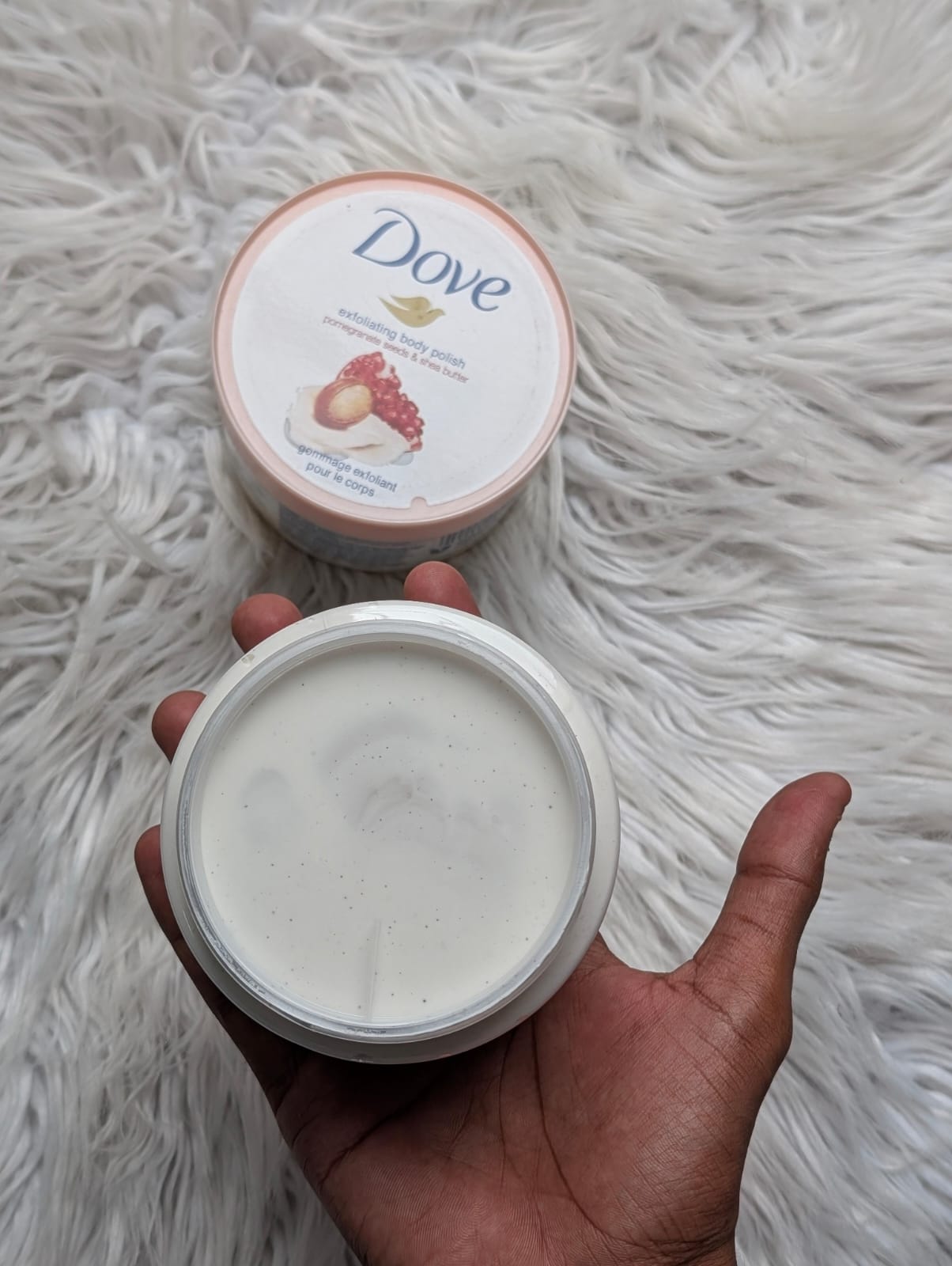 Dove Pomegranate & Shea Butter Exfoliating Body Cream 298g Dove