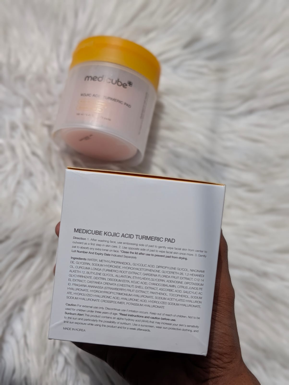 Medicube Kojic Acid Turmeric Toner Pad 70 Pads Medicube