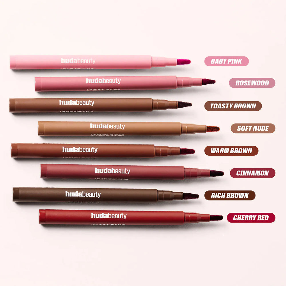 Huda Beauty Lip Contour Lip Stain For 12-Hour Wear Huda Beauty