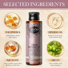 SADOER Argan Massage Oil SADOER