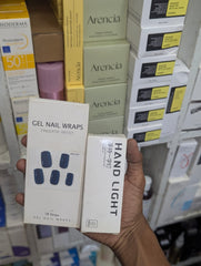 Gel Nail Wraps & Hand Light Set Cosmia.pk