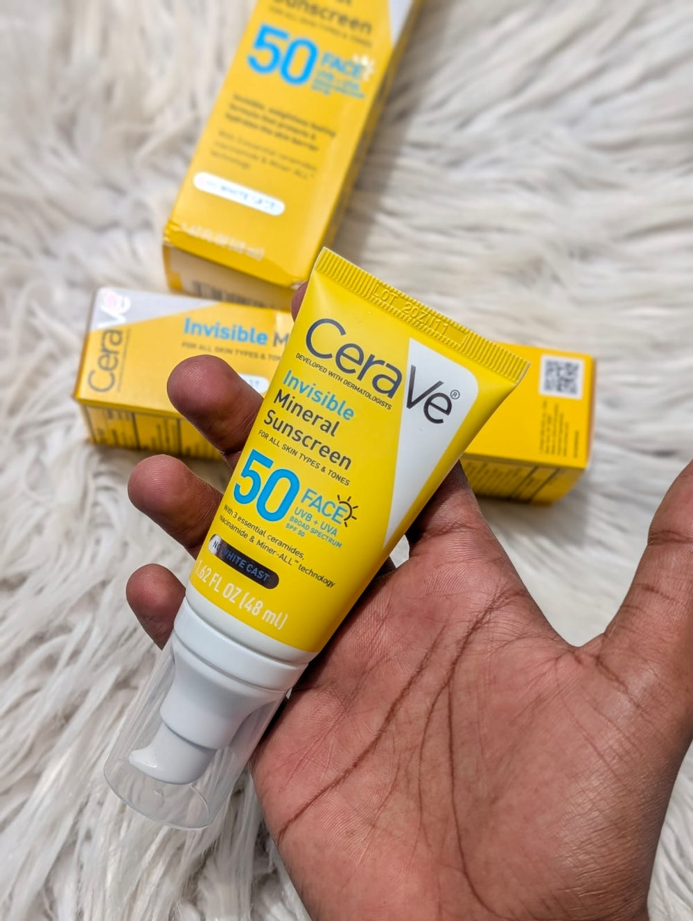 CeraVe Invisible Mineral Sunscreen SPF50 48ml CeraVe
