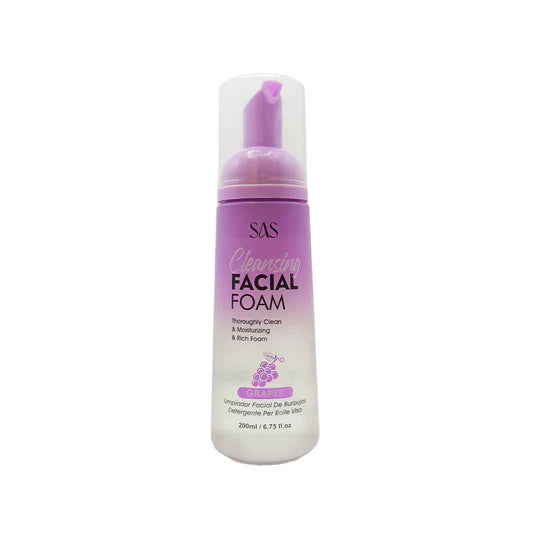 SAS Grapes Cleansing Facial Foam – 200ml SAS
