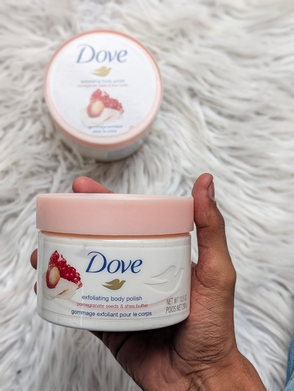 Dove Pomegranate & Shea Butter Exfoliating Body Cream 298g Dove