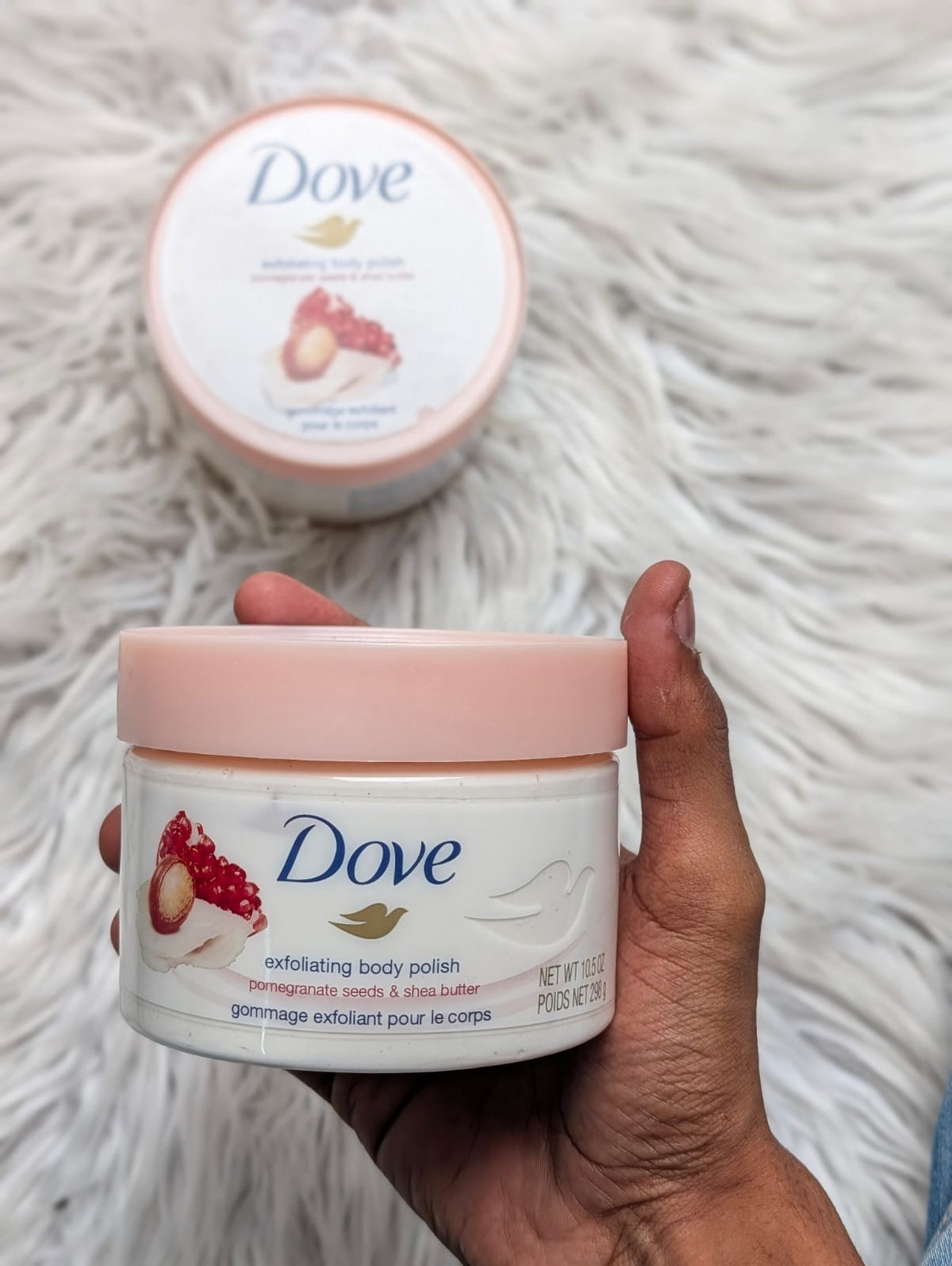 Dove Pomegranate & Shea Butter Exfoliating Body Cream 298g Dove