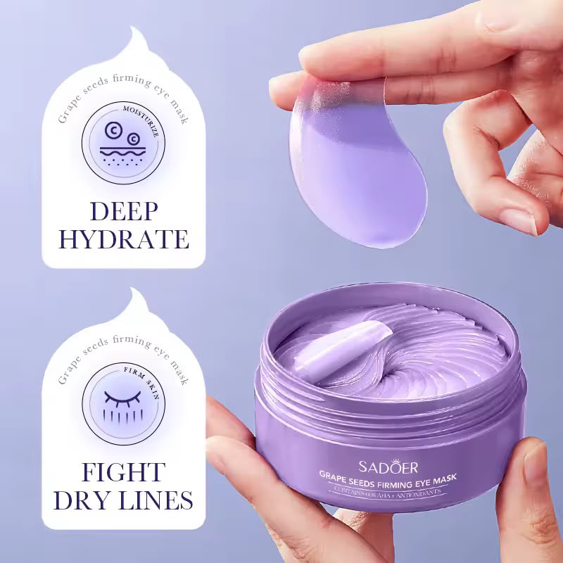 SADOER Grape Seed Firming Repairing Moisturizing Eye Mask SADOER