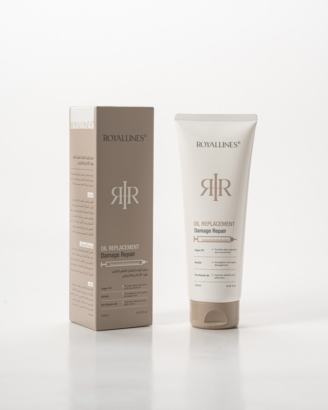 ROYALLINES Argan Oil & Keratin Damage Repair Oil Replacement (250ml) ROYALLINES