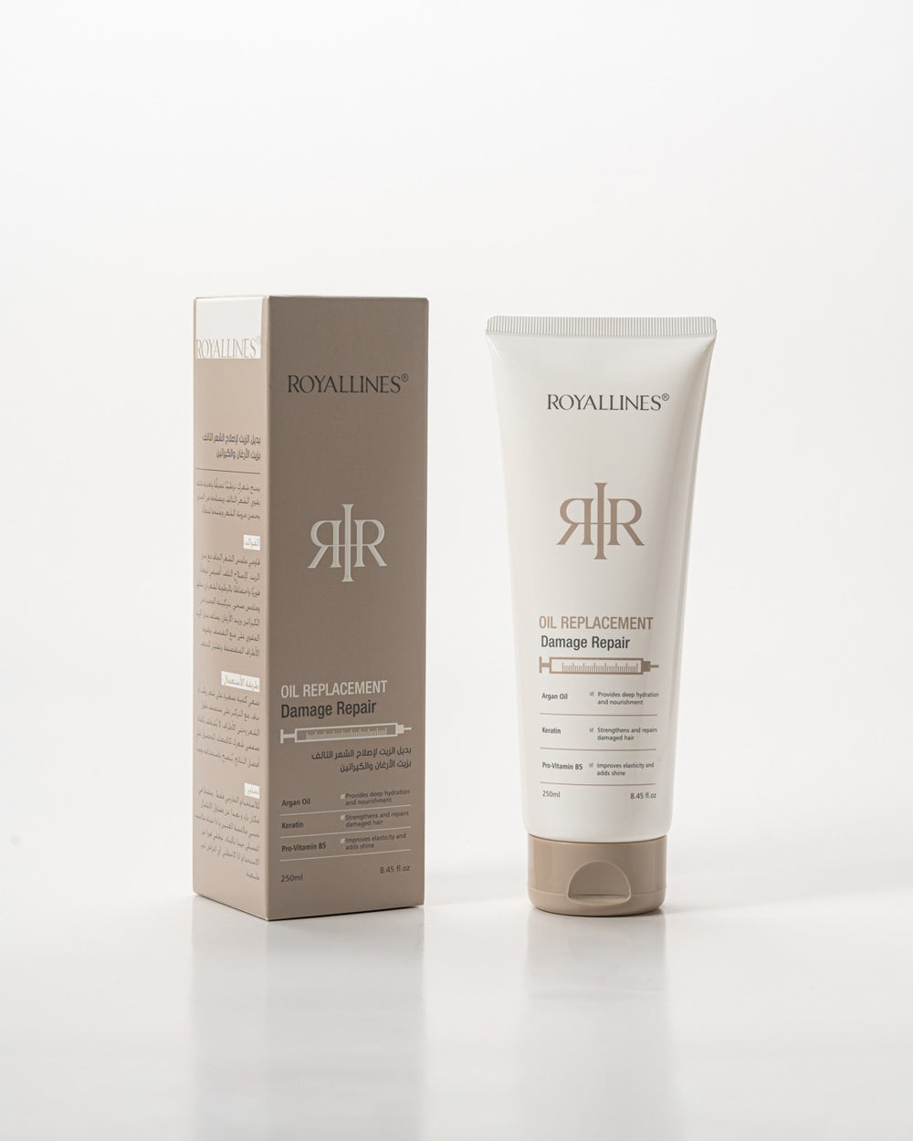 ROYALLINES Argan Oil & Keratin Damage Repair Oil Replacement (250ml) ROYALLINES