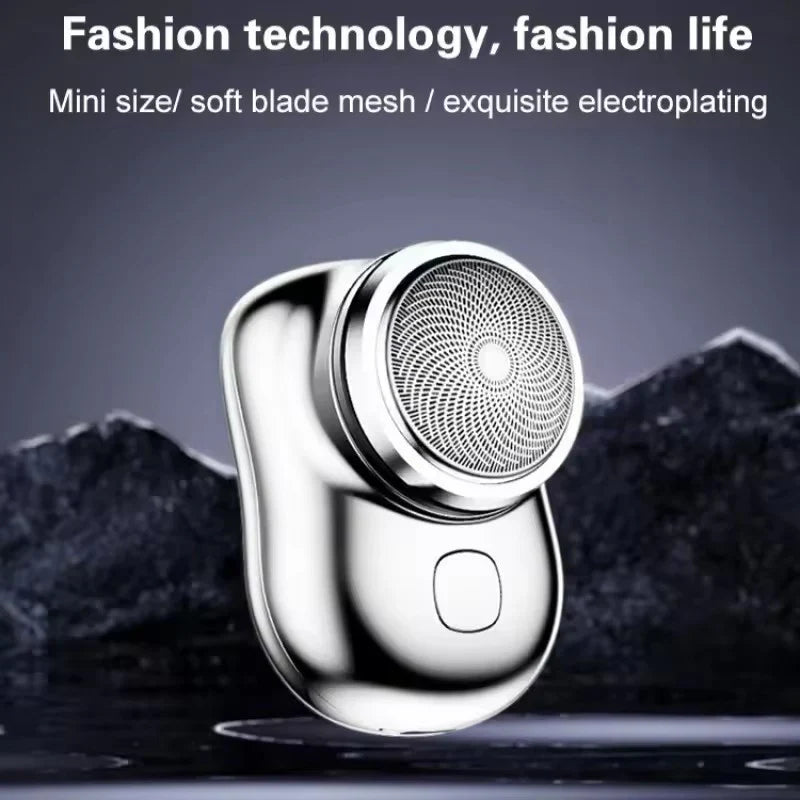 Mini Electric Travel Shaver For Men - Waterproof Cosmia.pk