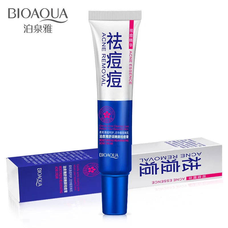 BIOAQUA Moisturizing Rejuvenating Acne Cream - Soothing & Blemish Bioaqua