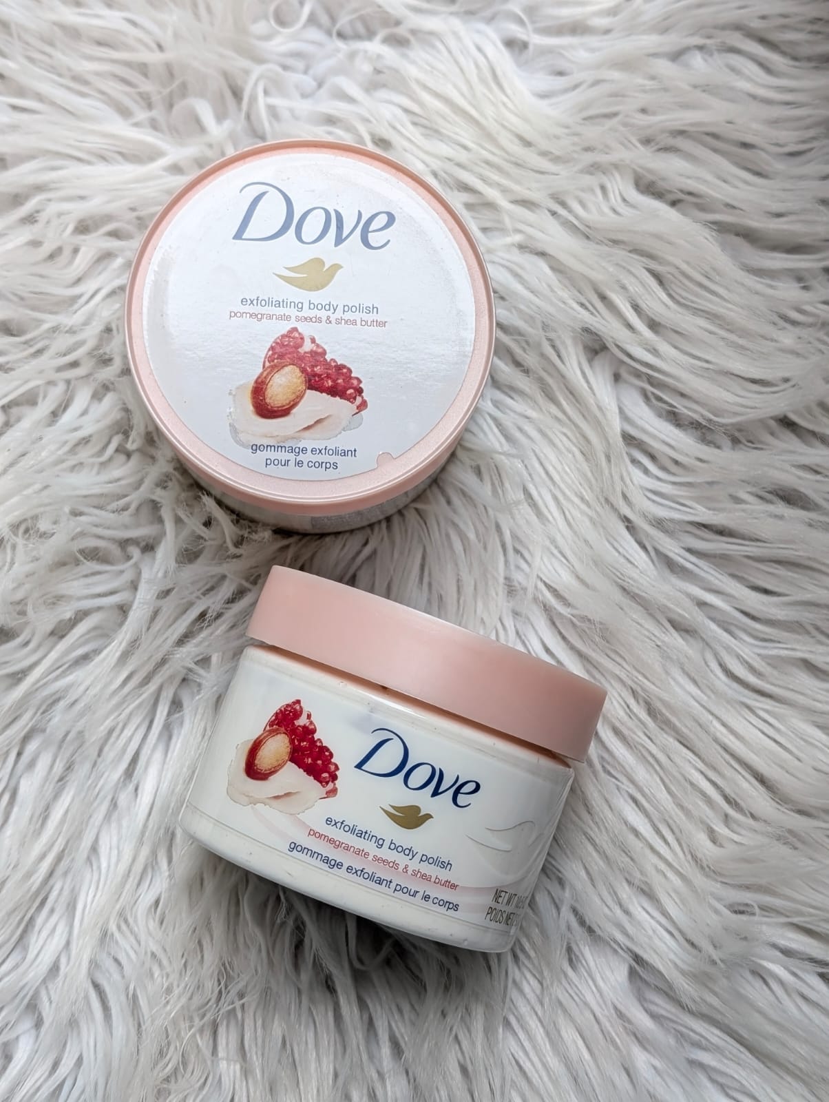 Dove Pomegranate & Shea Butter Exfoliating Body Cream 298g Dove
