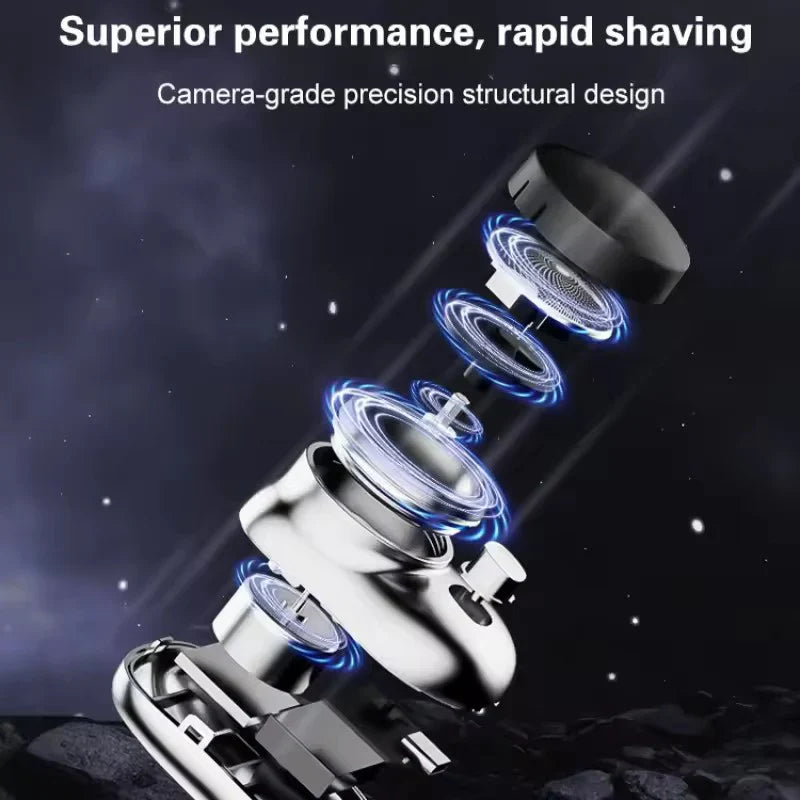 Mini Electric Travel Shaver For Men - Waterproof Cosmia.pk