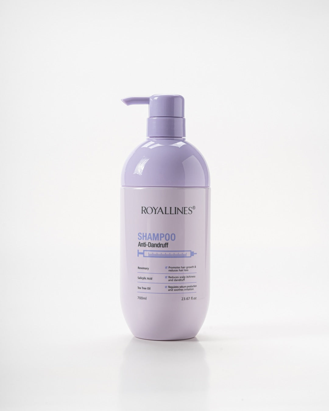 ROYALLINES Rosemary & Salicylic Acid Anti-Dandruff Shampoo (700ml) ROYALLINES