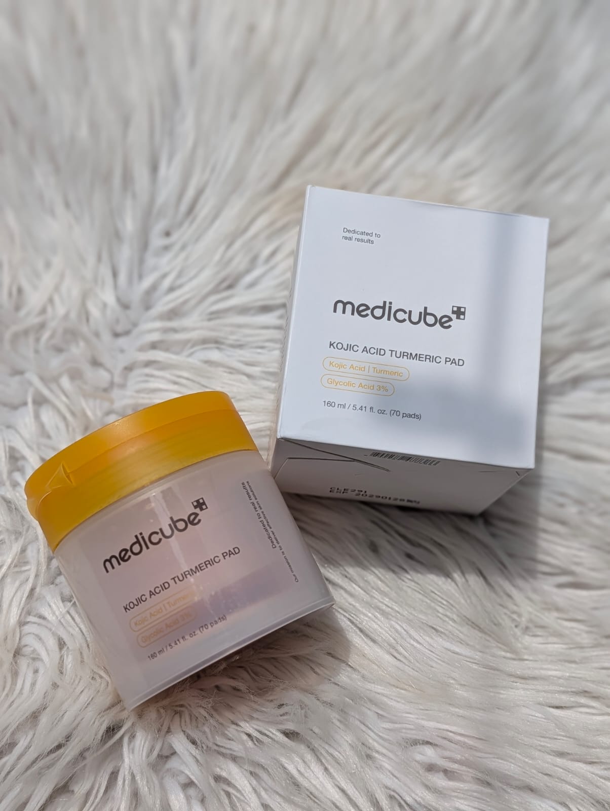Medicube Kojic Acid Turmeric Toner Pad 70 Pads Medicube