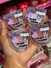 Miss Gosh Super Cute Kuromi 4pcs Highlighters Miss Gosh