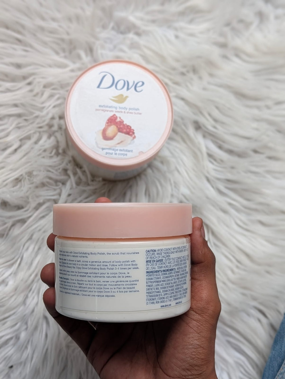 Dove Pomegranate & Shea Butter Exfoliating Body Cream 298g Dove