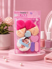 Sweet Beauty 9-in-1 Makeup Puff Set Sweet Beauty