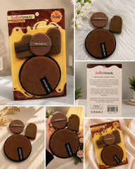 Sweet Beauty Chocolate 4-in-1 Makeup Sponge Set Sweet Beauty