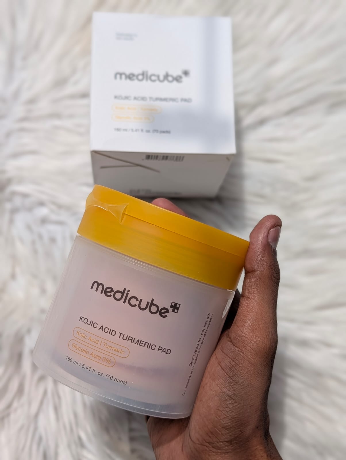 Medicube Kojic Acid Turmeric Toner Pad 70 Pads Medicube