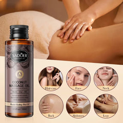 SADOER Coconut Massage Oil SADOER