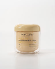 ROYALLINES Ginger & Biotin Anti-Hair Loss & Oil Control Hair Mask (450ml) ROYALLINES