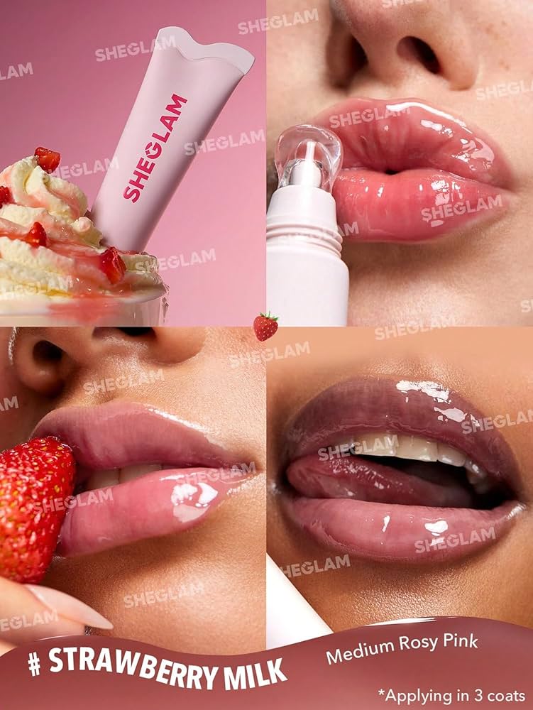Sheglam crystal glaze moisturising lip care Sheglam
