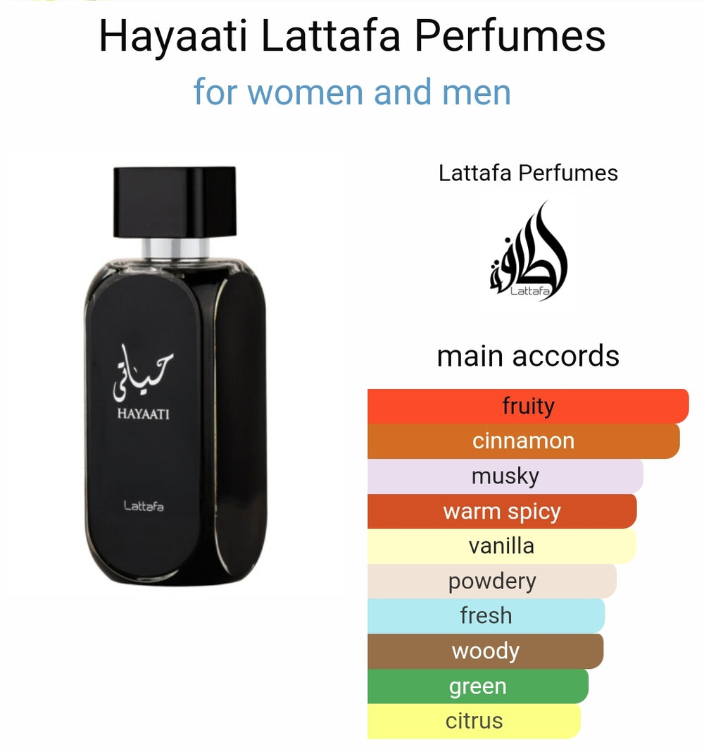 Hayaati by Lattafa Perfumes Unisex Perfume Lattafa