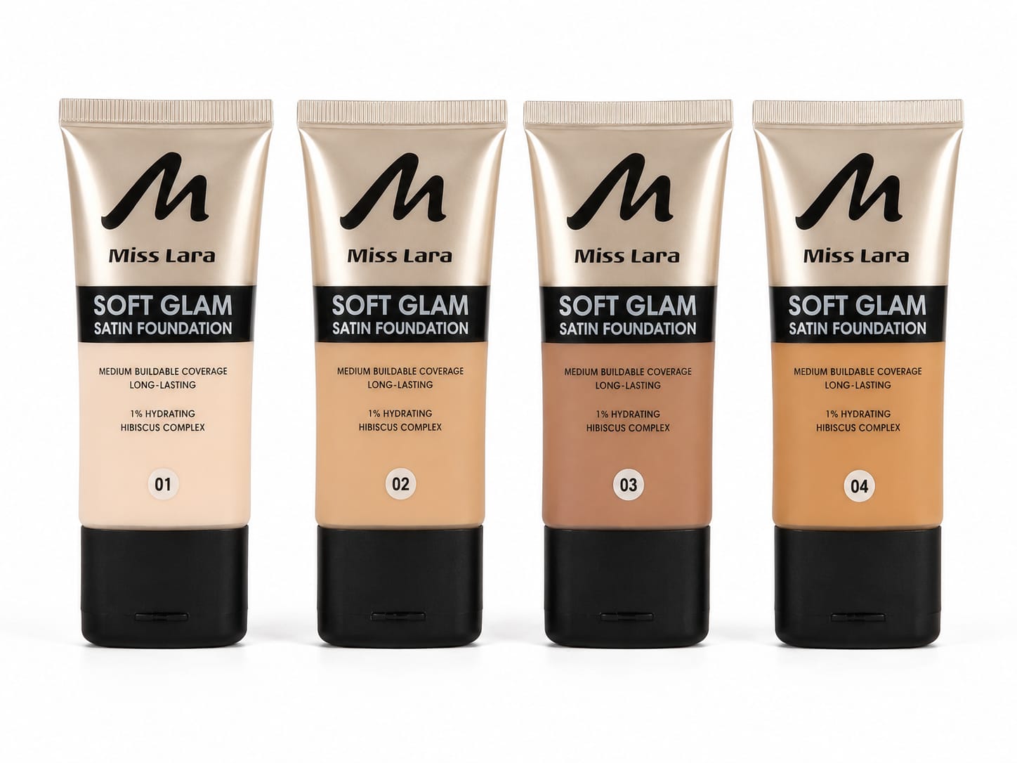 Miss Lara Soft Glam Satin Foundation Miss Lara