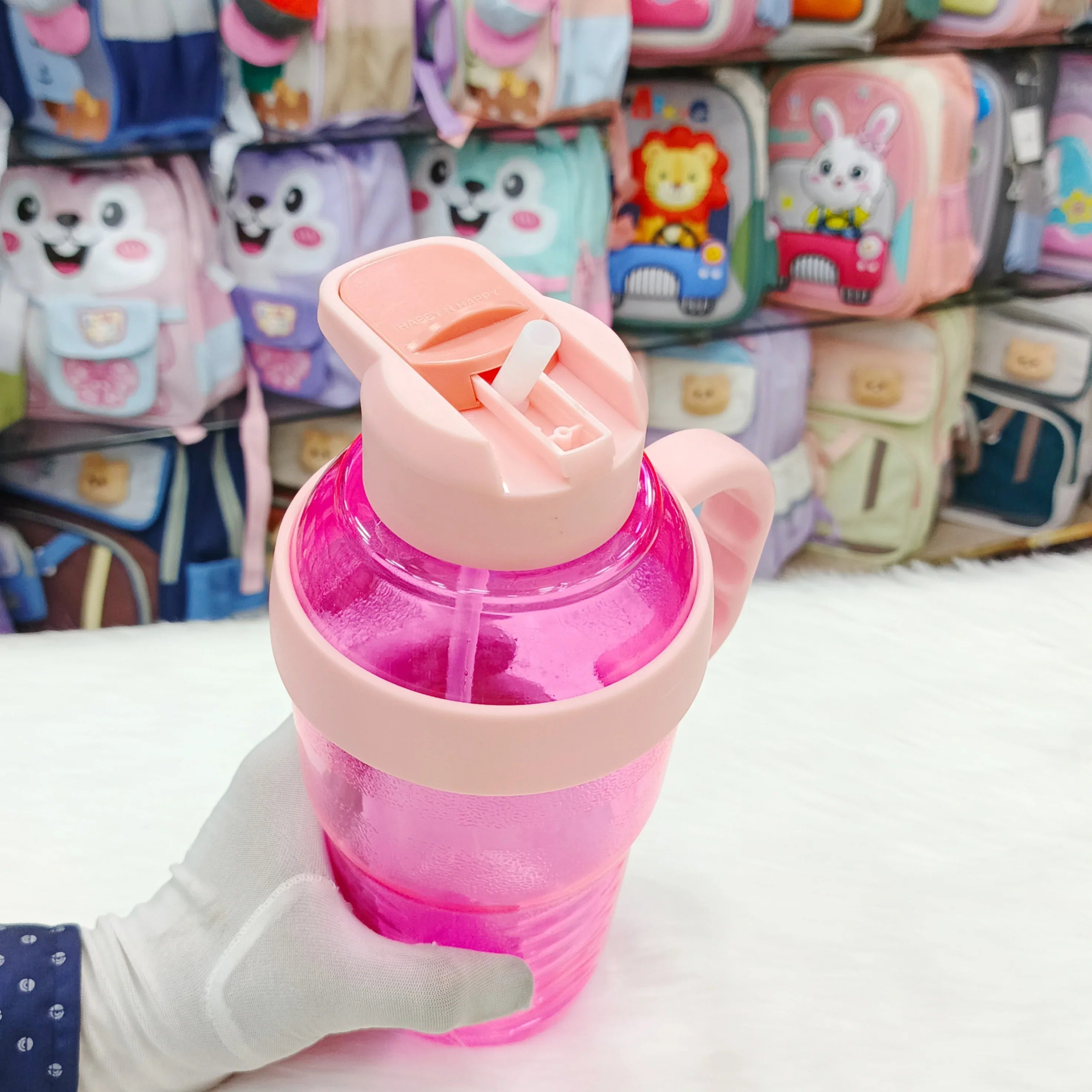 Kids Cute BPA Free Tumbler Bottle – 1300ml Cosmia.pk