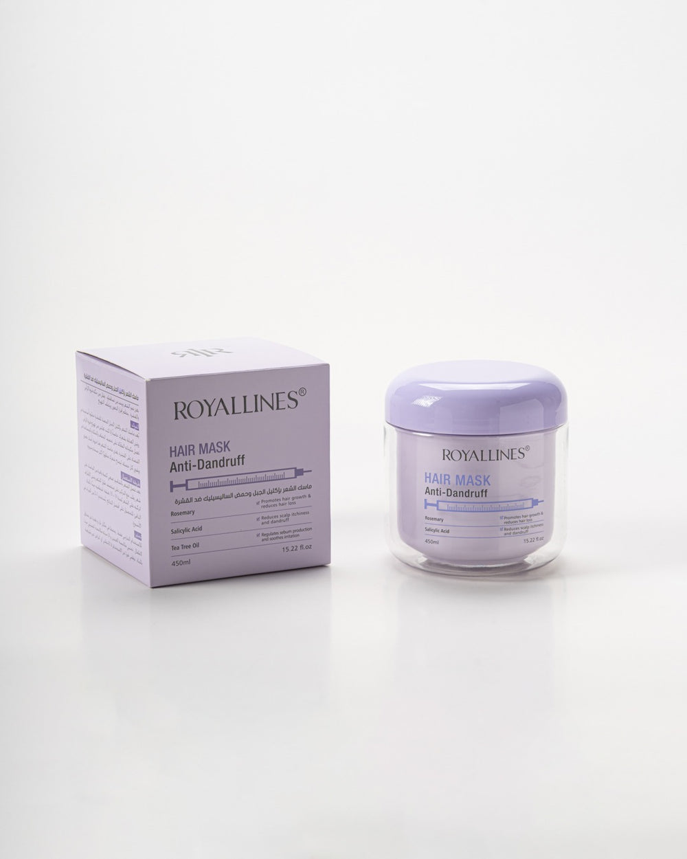 ROYALLINES Rosemary & Salicylic Acid Anti-Dandruff Hair Mask (450ml) ROYALLINES
