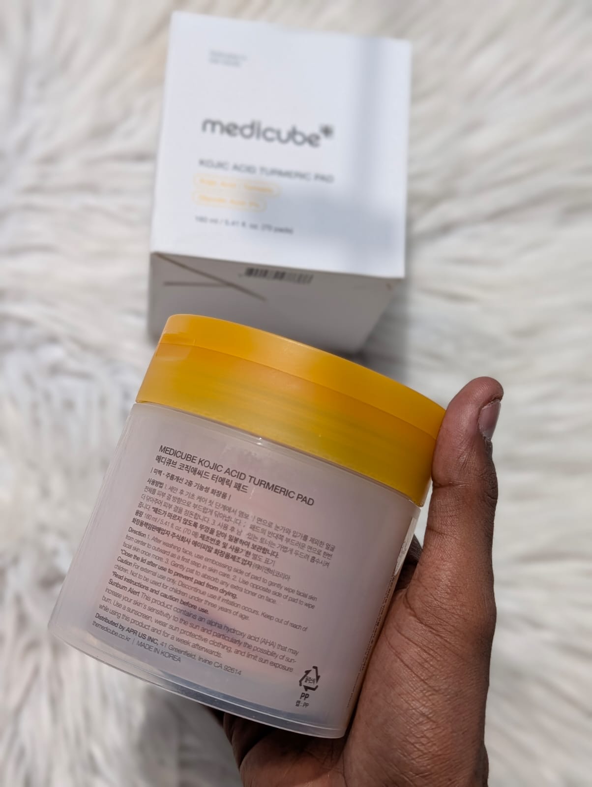 Medicube Kojic Acid Turmeric Toner Pad 70 Pads Medicube