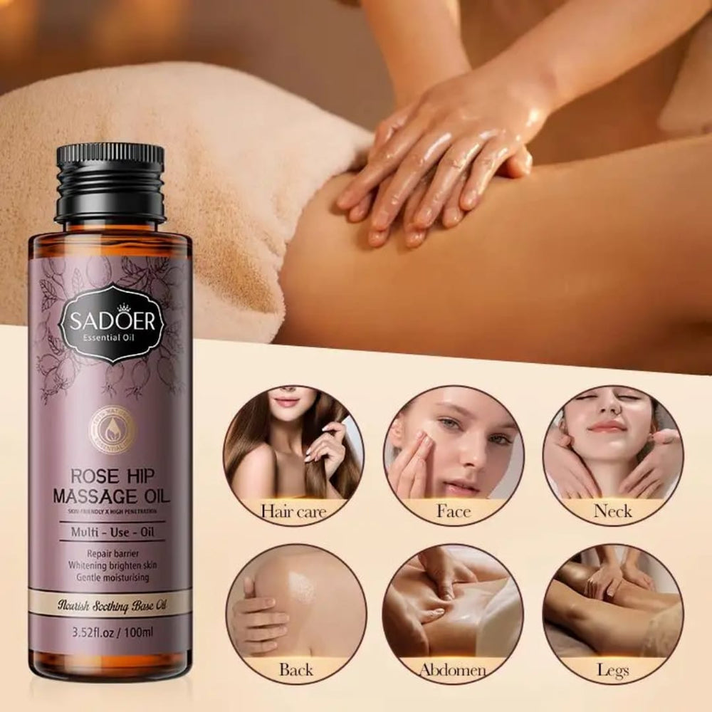 SADOER Rose Glycerin Basic Massage Oil SADOER