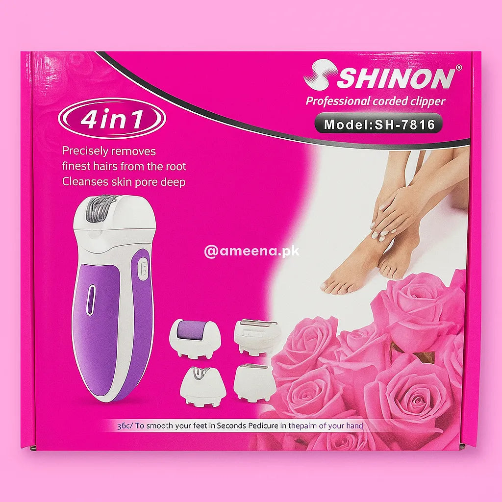 Shinon 4 in 1 Ladies Epilator Shinon