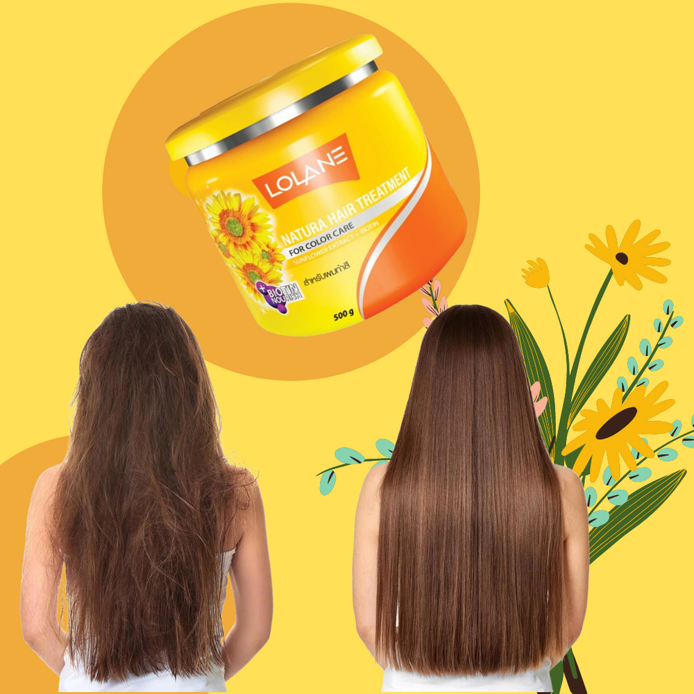 Lolane Natura Hair Treatment with Sunflower Extract – 500g Lolane