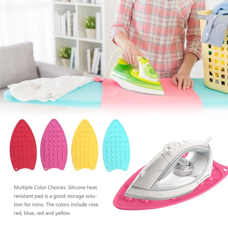 Silicone Heat Resistant Iron Stand Mat Pad with Non-Slip Surface Cosmia.pk