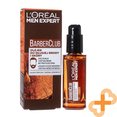L'Oreal Paris Barber Club Long Beard & Skin Oil 30ml Loreal Paris