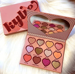 12 Colors Kylie Kayan shafawa Valentines Day Collection Eyeshadow Kylie