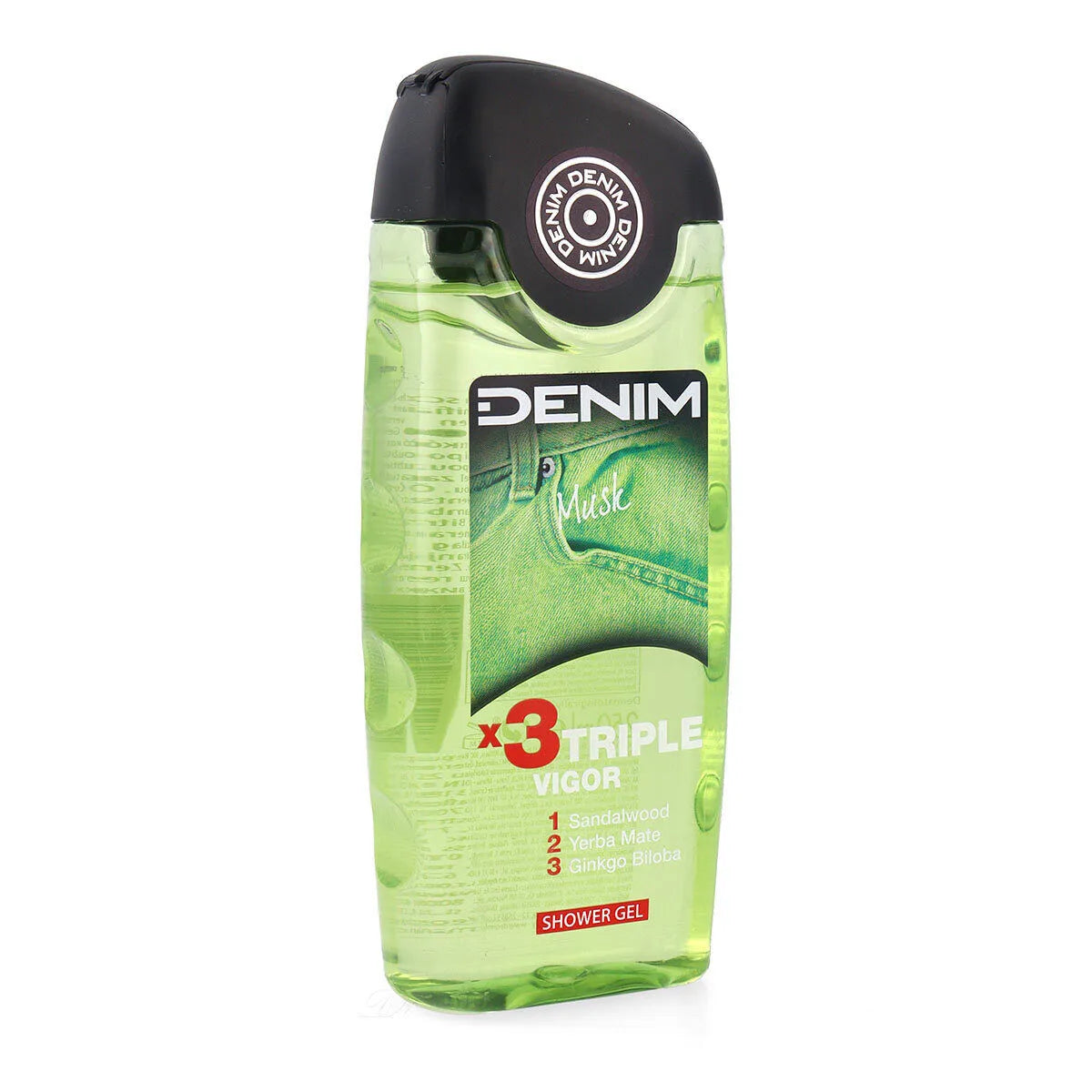 Denim Musk X3 Triple Vigor Shower Gel - 250ml Denim