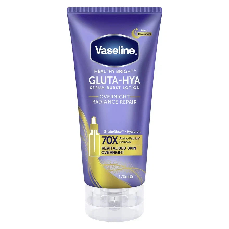 Vaseline Gluta-Hya Serum Burst Lotion Overnight Radiance Repair 70X – 200ml Vaseline