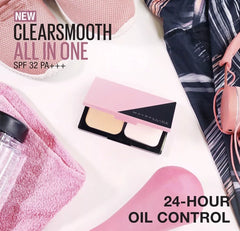 Original Maybelline Clear Smooth All in One Compact Powder Maybelline