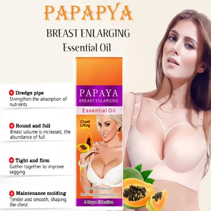 Papaya Women Large Breast Oil - 30ml Cosmia.pk