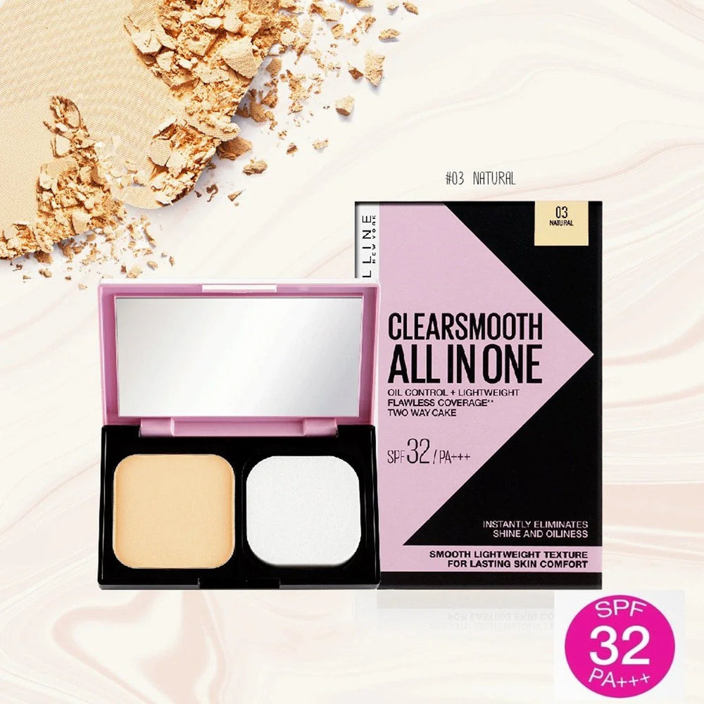 Original Maybelline Clear Smooth All in One Compact Powder Maybelline