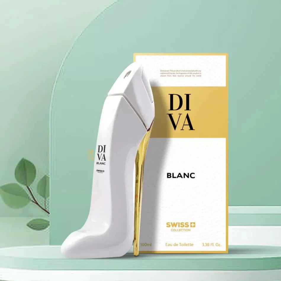 DIVA Blanc by Swiss Collection Eau De Toilette Spray for Women - 100ml DIVA