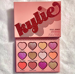 12 Colors Kylie Kayan shafawa Valentines Day Collection Eyeshadow Kylie