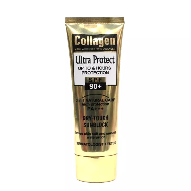 Fruit Of The Wokali Collagen Ultra Protect 3-in-1 Dry- Touch Sunblock SPF 90+ - 100ml Wokali