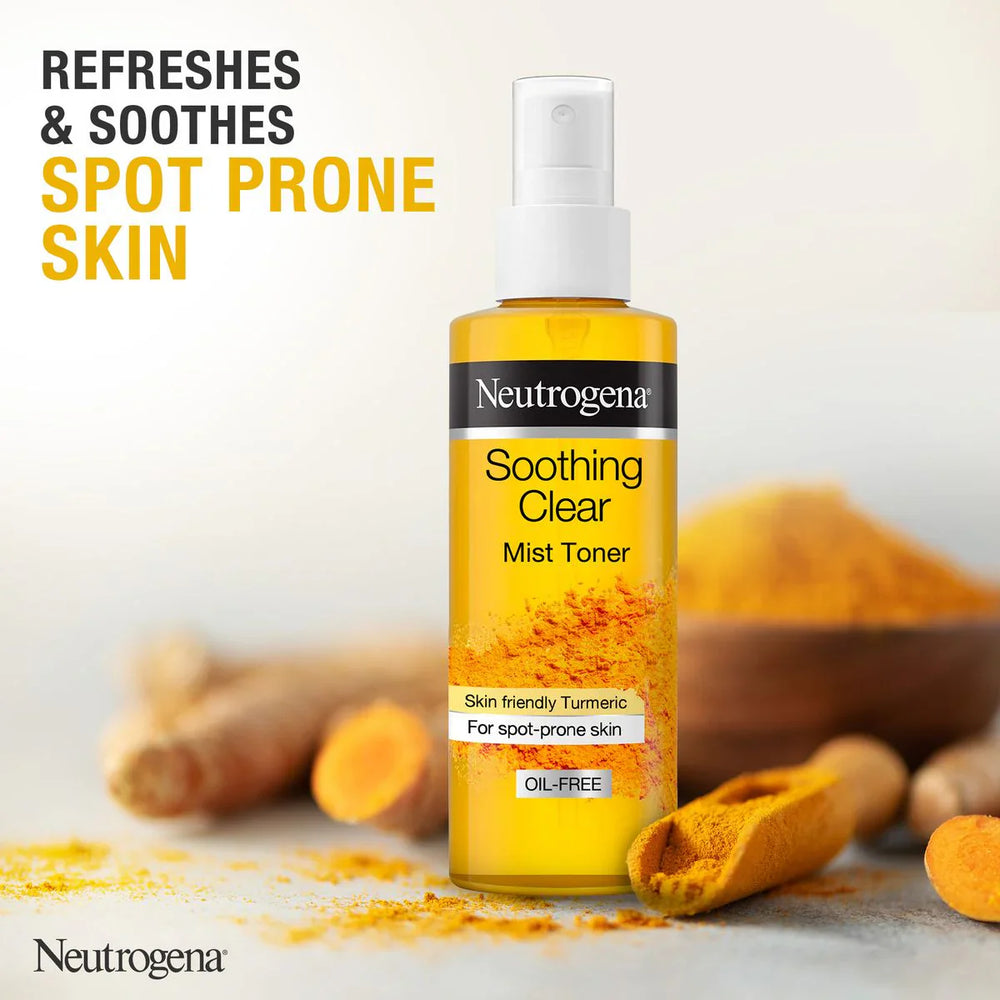 Neutrogena Soothing Clear Turmeric Mist Toner - 125ml Neutrogena