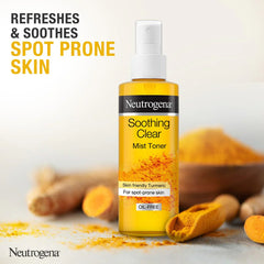 Neutrogena Soothing Clear Turmeric Mist Toner - 125ml Neutrogena